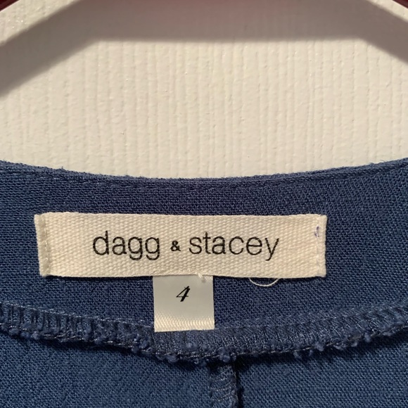 🇨🇦Dagg & Stacey Abner Jumpsuit Azure Blue - Picture 4 of 12